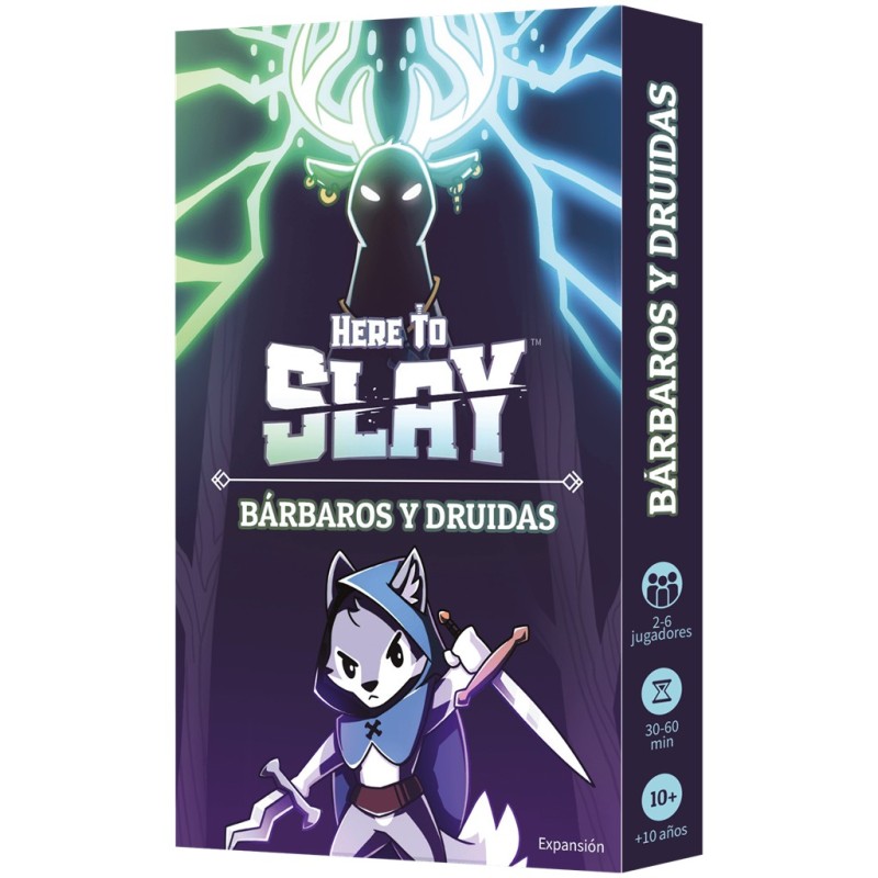 Here To Slay: Bárbaros y Druidas