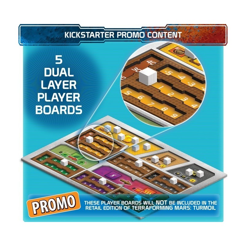 KS Promo Pack - Terraforming Mars: Conflictos (Cartas + Tableros)