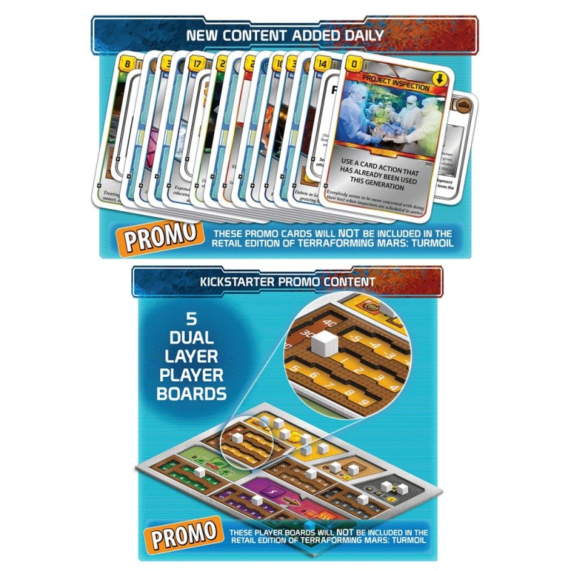 KS Promo Pack - Terraforming Mars: Conflictos (Cartas + Tableros)