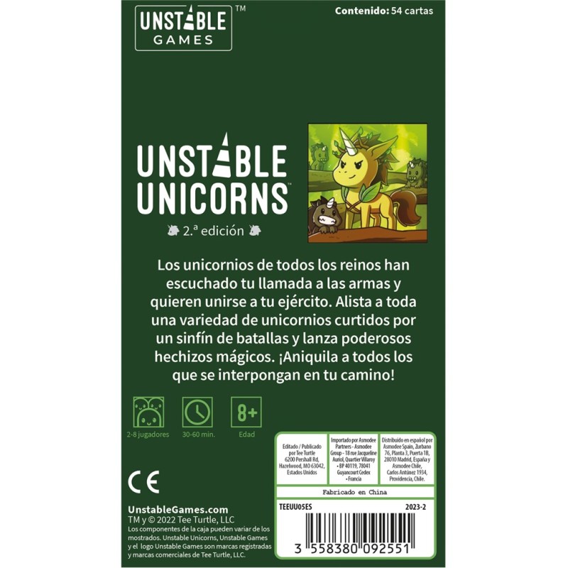 Unstable Unicorns Unicornios de Leyenda