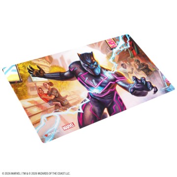 MTG Marvel SH Playmat Striking Black Panther