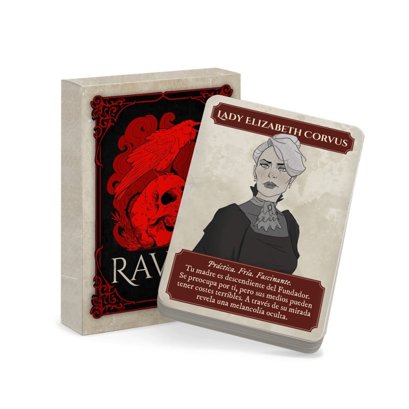 Mazo de cartas de Raven