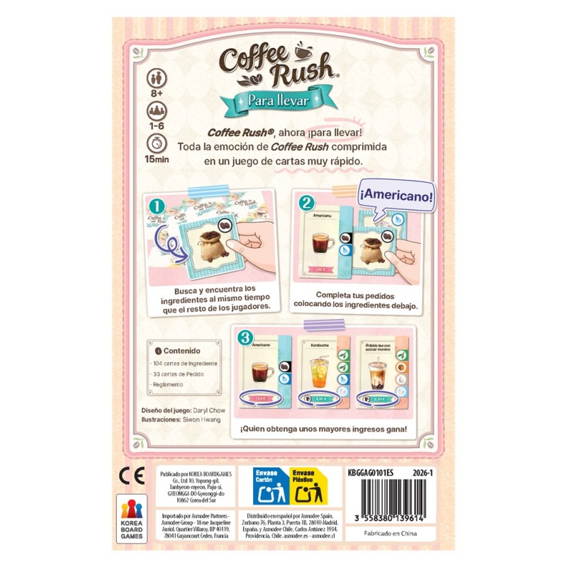 Coffee Rush: Para llevar