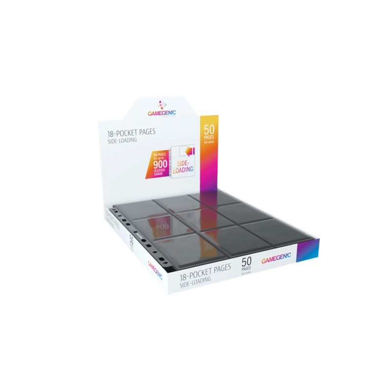Sideloading 18-Pocket Pages Display Black (50)