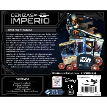SWU: Cenizas del Imperio Caja de presentación