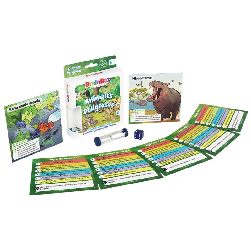 BrainBox Pocket Animales Peligrosos