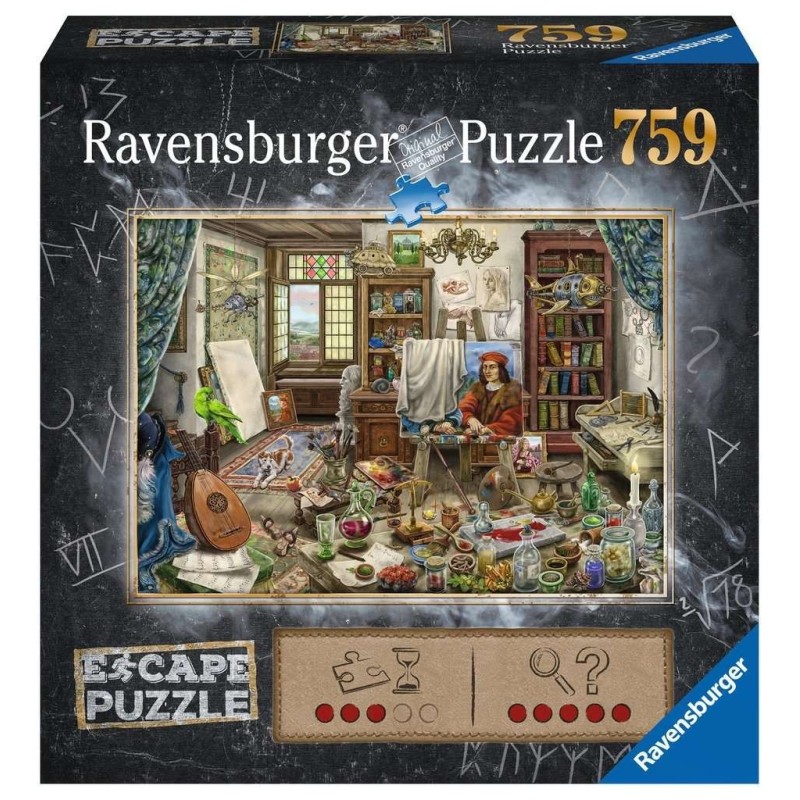 Escape Puzzle 759 pz: El taller del pintor