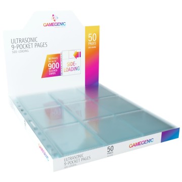 Ultrasonic 9-Pocket Pages Sideloading Display (50)