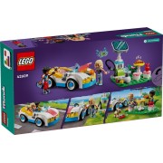 LEGO-42609 Coche Eléctrico y Cargador