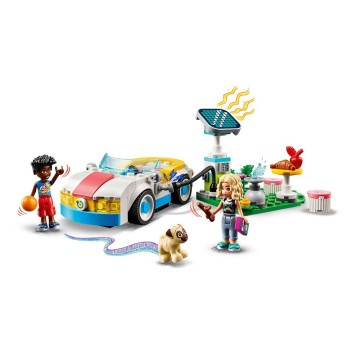 LEGO-42609 Coche Eléctrico y Cargador