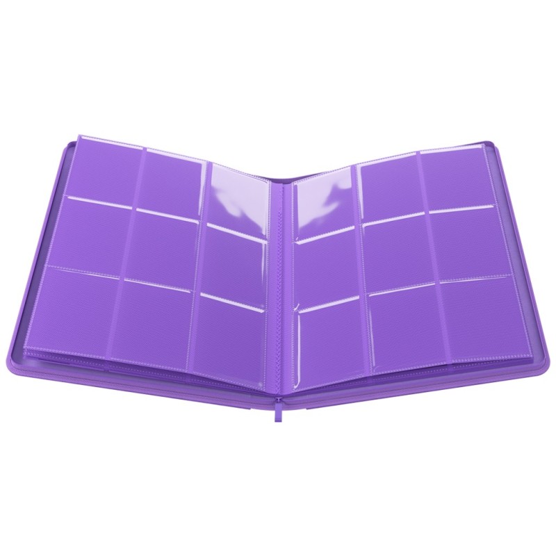 Zip-Up Album 18-Pocket Purple