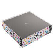 Magnetic Dice Tray Square Black/Gray