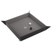 Magnetic Dice Tray Square Black/Gray