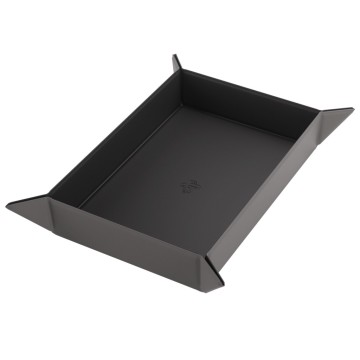 Magnetic Dice Tray Rectangular Black/Gray