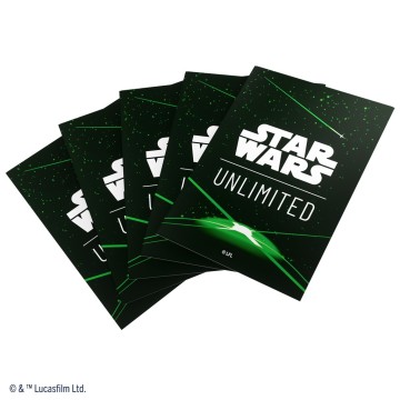 SW: Unlimited Art Sleeves Card Back Green
