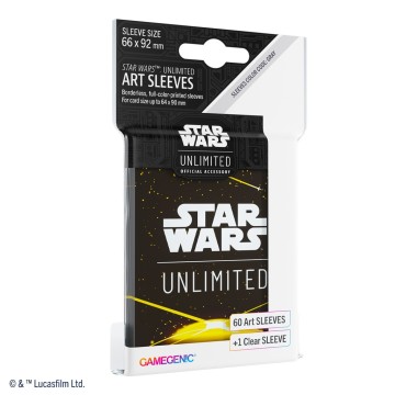 SWU Art Sleeves Card Back Yellow