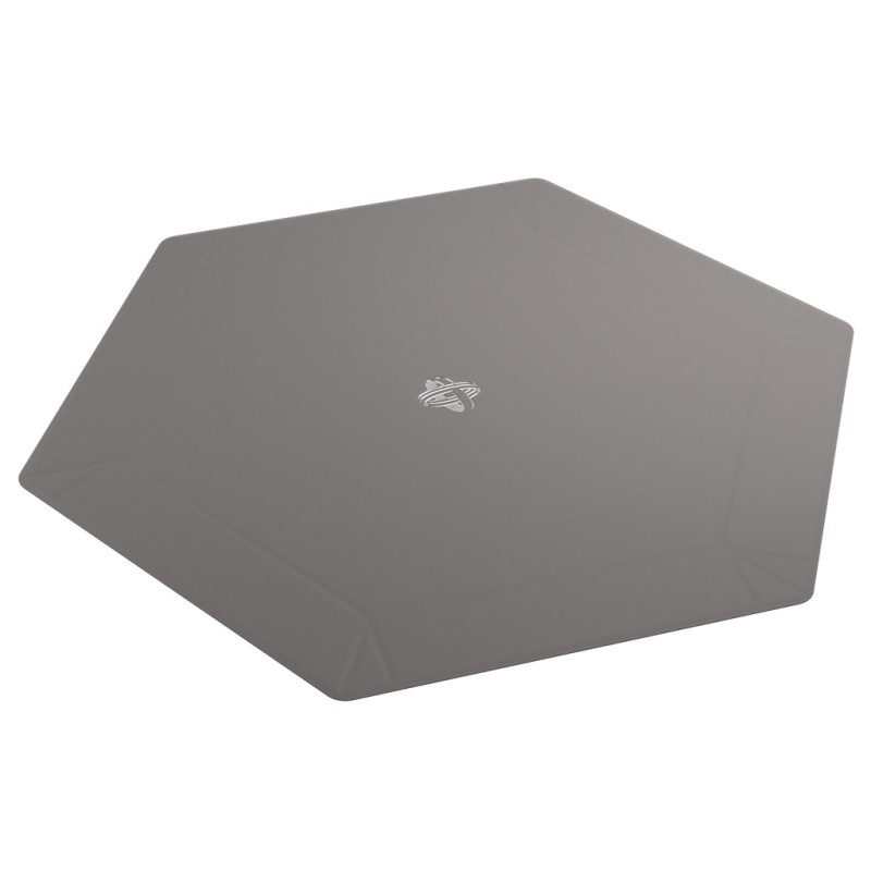 Magnetic Dice Tray Hexagonal Black/Gray