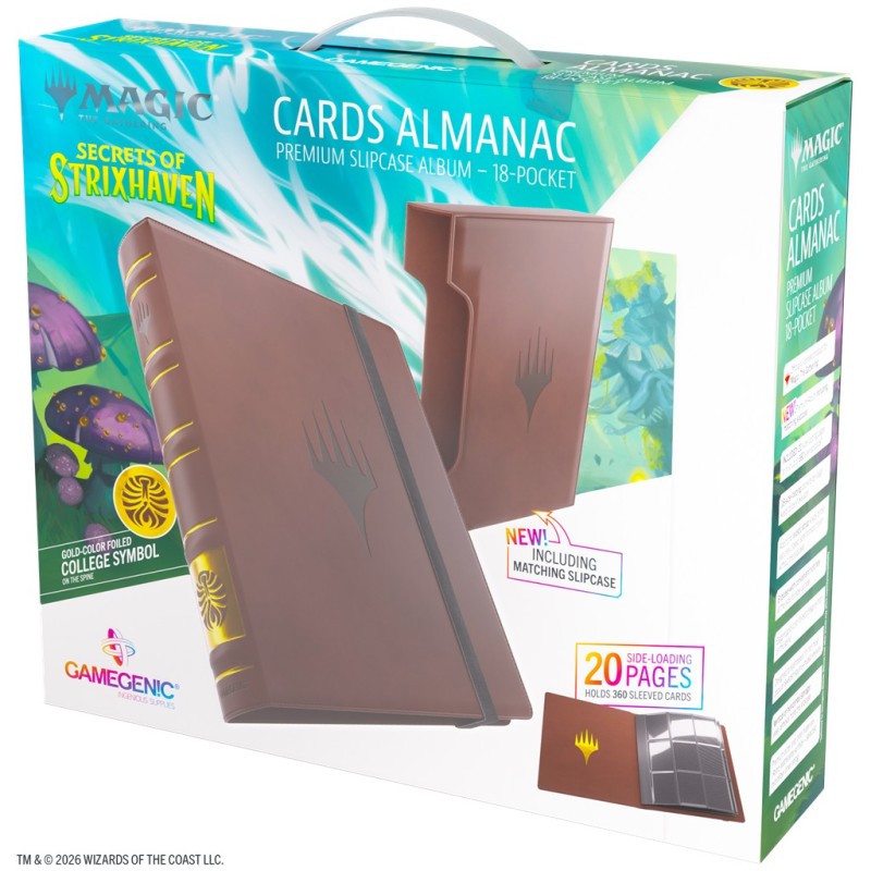 MTG Secrets of Strixhaven Card Almanac 18-Pocket W