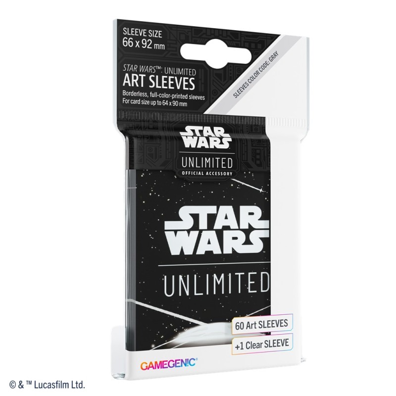 SWU Art Sleeves Card Back White