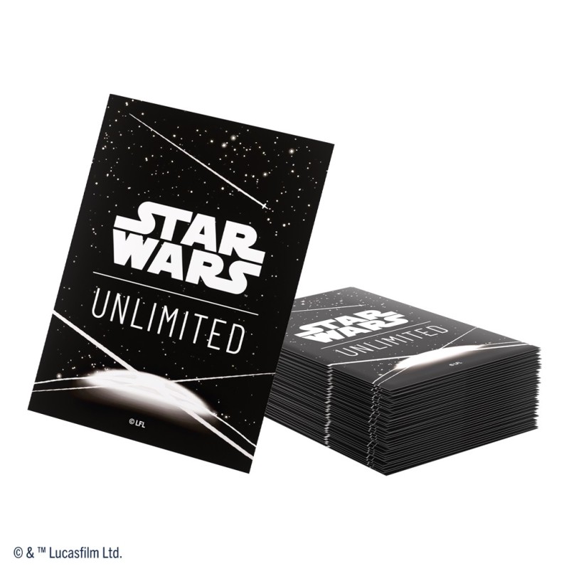 SWU Art Sleeves Card Back White