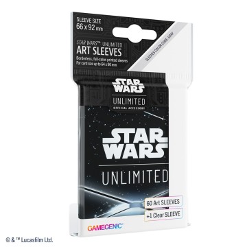 SWU Art Sleeves Card Back Black