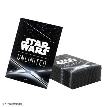 SWU Art Sleeves Card Back Black