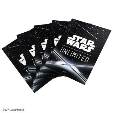 SWU Art Sleeves Card Back Black
