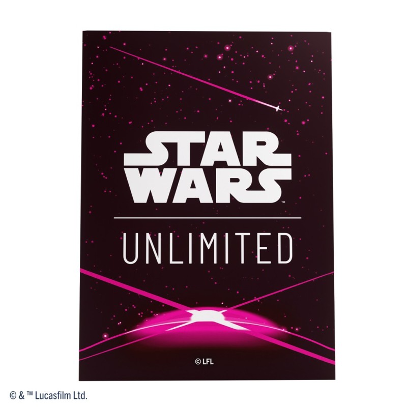 SWU Art Sleeves Card Back Magenta