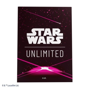SWU Art Sleeves Card Back Magenta