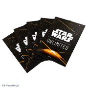SWU Art Sleeves Card Back Orange
