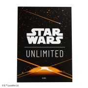 SWU Art Sleeves Card Back Orange
