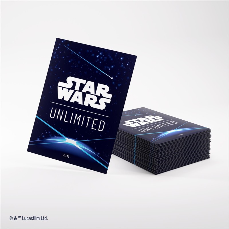SWU Art Sleeves Card Back Blue
