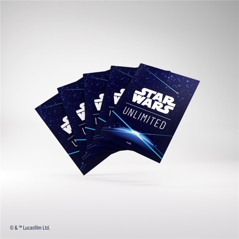 SWU Art Sleeves Card Back Blue