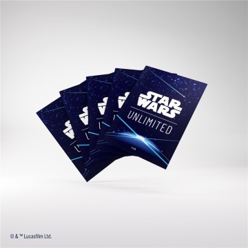 SWU Art Sleeves Card Back Blue