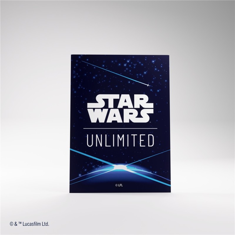 SWU Art Sleeves Card Back Blue
