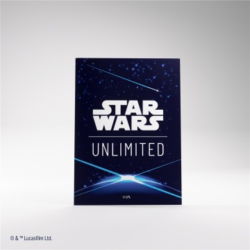 SWU Art Sleeves Card Back Blue
