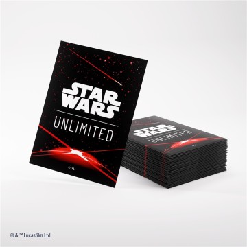 SWU Art Sleeves Card Back Red
