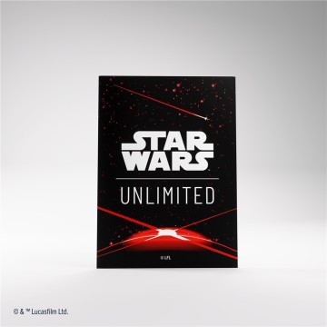 SWU Art Sleeves Card Back Red