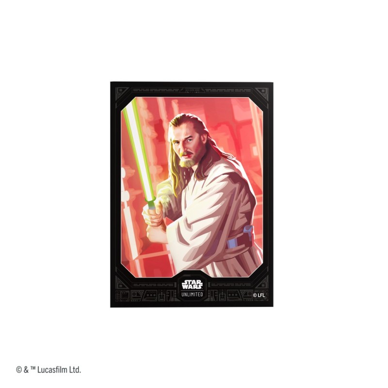 SWU Art Sleeves Qui-Gon Jinn