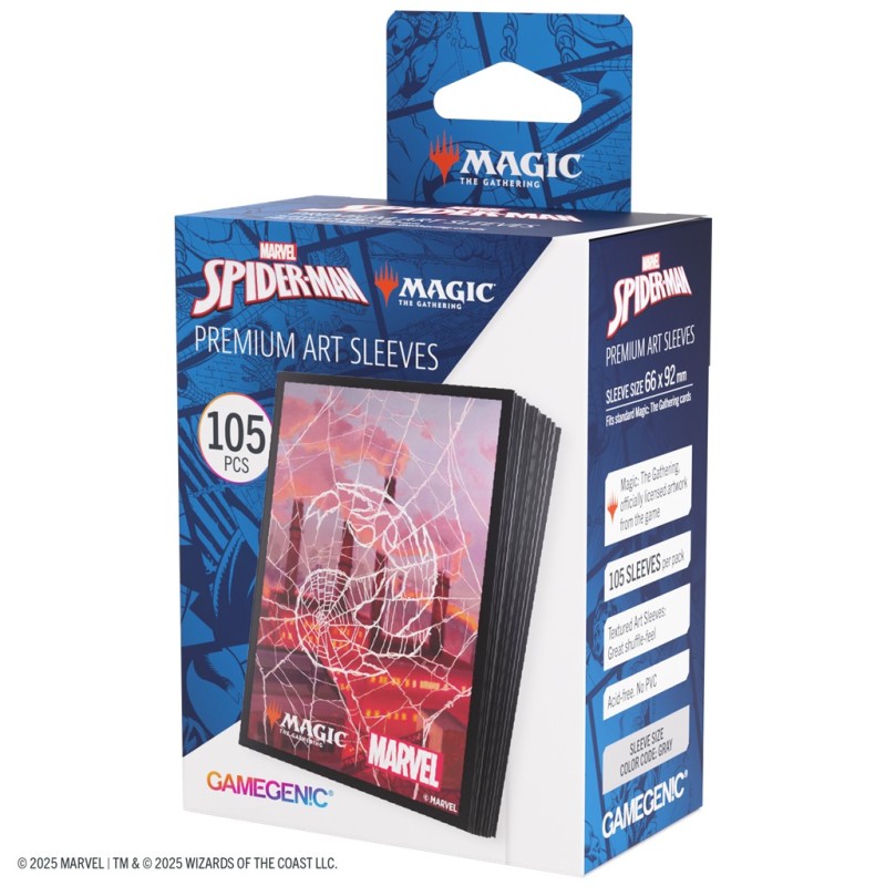 MTG Marvel's Spider-Man Sleeves Spider-Man Mountai