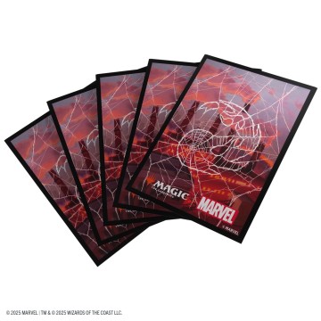 MTG Marvel's Spider-Man Sleeves Spider-Man Mountai