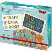 Caja de juego magnético Descubridores del abecedario
