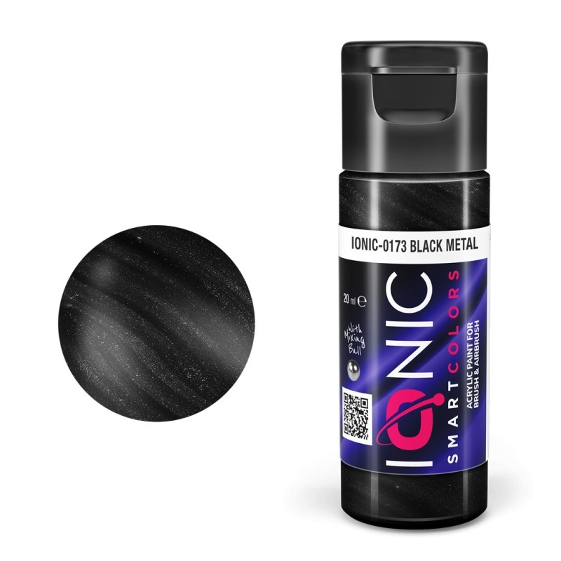 IONIC Metal Negro 20 ml.