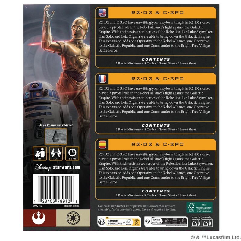 SWL: R2-D2 & C-3PO Operative