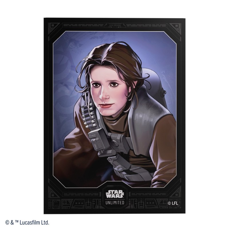 SWU Art Sleeves Leia Organa