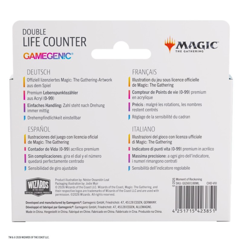 MTG Secrets of Strixhaven Double Life Counter