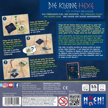 Die kleine Hexe - Das turbulente Flug- und Suchspiel (Multi-idioma)