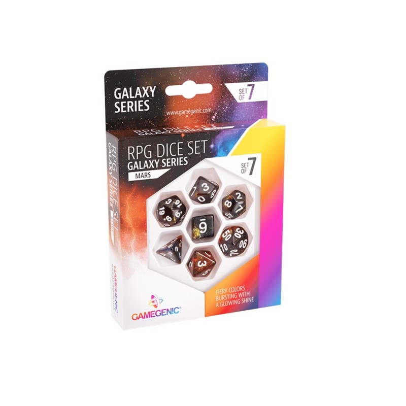 Mars RPG Dice Set (7pcs)