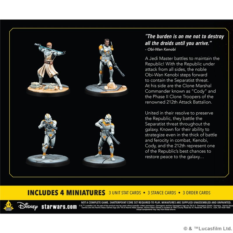 Hello There General Obi-Wan Kenobi Squad Pack