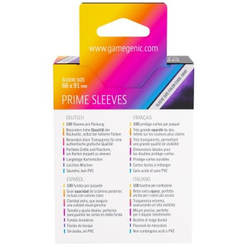 Prime Sleeves Purple 66x91